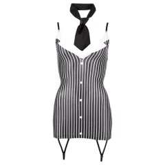 Cottelli - Striped Secretary Costume - XL