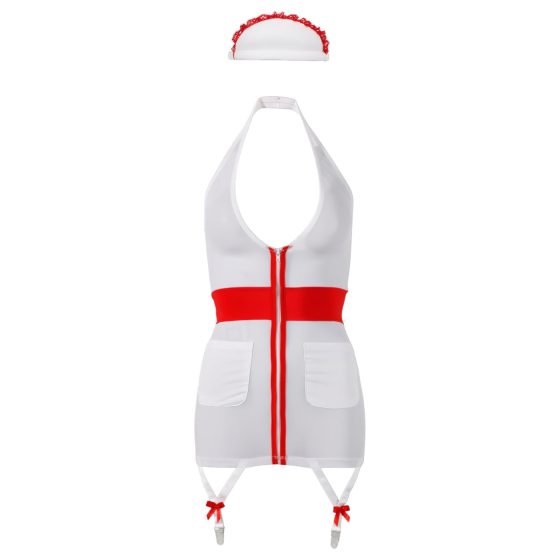 Cottelli - Sexy Nurse Garter Dress - M