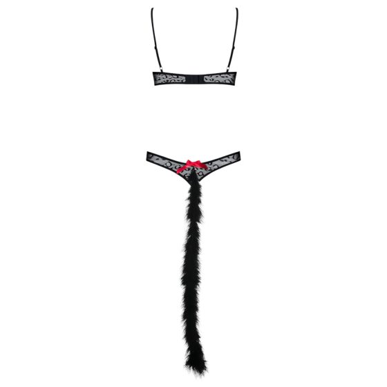 Obsessive Gepardina - Black Kitty Costume Set