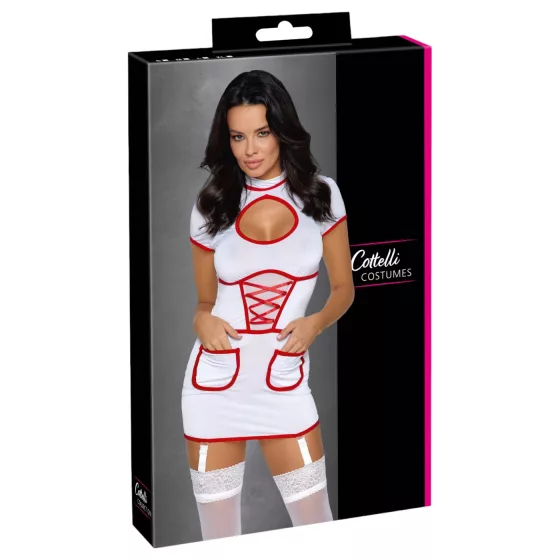 Cottelli - sexy nurse costume (white) - M
