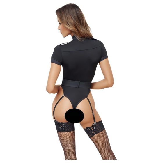 Cottelli - Policewoman Costume (Black) - XL