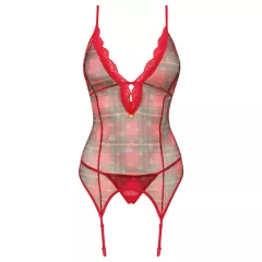 Obsessive Jollymore - Christmas lingerie set - XL/XXL