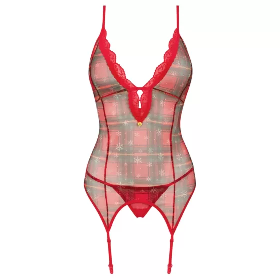 Obsessive Jollymore - Christmas lingerie set - XL/XXL