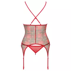 Obsessive Jollymore - Christmas lingerie set - XL/XXL