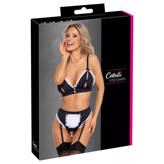 Cottelli - maid set (black) - M