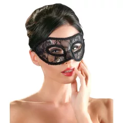Cottelli - Pre-shaped Lace Eye Mask (Black)