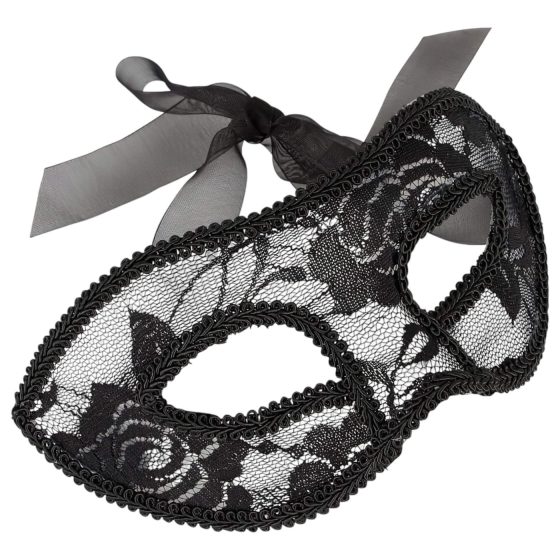 Cottelli - Pre-shaped Lace Eye Mask (Black)