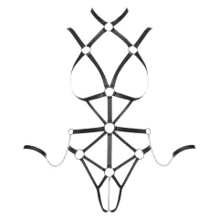 Bad Kitty - strappy body harness (black)