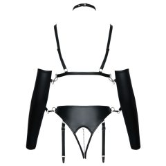Bad Kitty - Bondage Body Harness Set (Black)