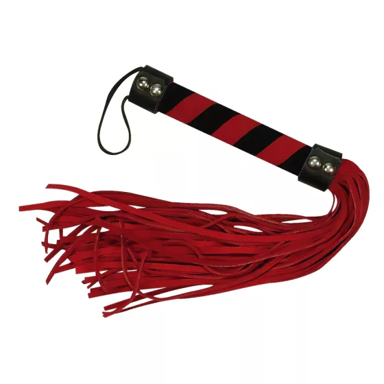 Bad Kitty - Suede Flogger (Red)