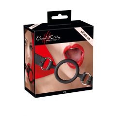 Bad Kitty - silicone mouth ring (black)