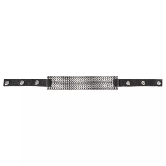 Bad Kitty - Rhinestone Collar (Black)