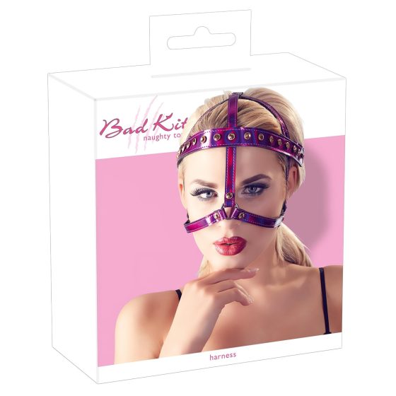 Bad Kitty - Sparkling Head Harness (Pink)