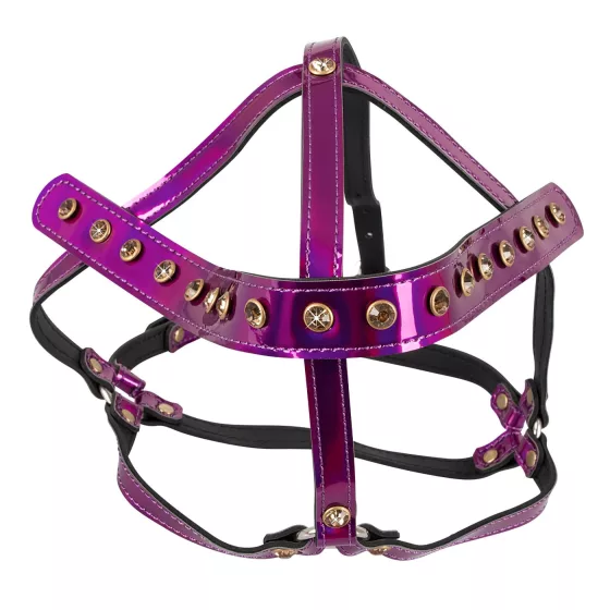 Bad Kitty - Sparkling Head Harness (Pink)