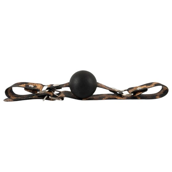 Excellent Power - Silicone Gag (Leopard Print)