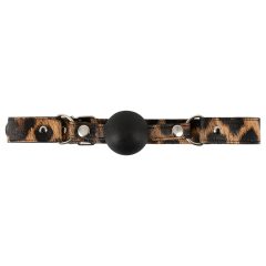 Excellent Power - Silicone Gag (Leopard Print)