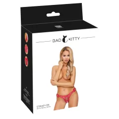 Bad Kitty - Harness for Strap-On Products (Red)