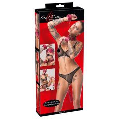 Bad Kitty - 7-Piece Bondage Set (Red)
