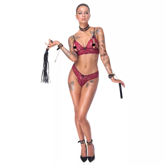 Bad Kitty - 6-Piece Bondage Set (Black)