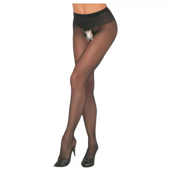 Cottelli - Black Garter Set - XL