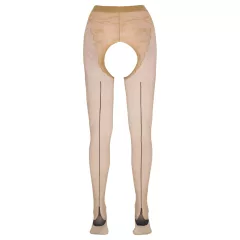 Cottelli - Striped Sexy Stockings (Nude)