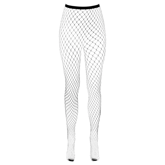 Cottelli - open crotch fishnet tights (black)