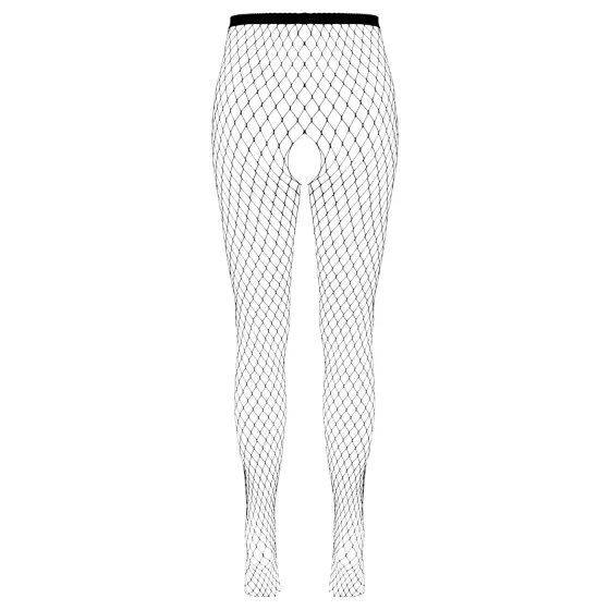 Cottelli - open crotch fishnet tights (black)