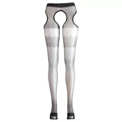 Cottelli - Wavy Black Sexy Stockings