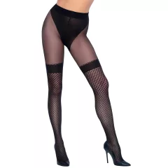 Cottelli - Open Fishnet Stockings (Black) 