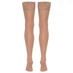 Cottelli - Silky Thigh-High Stockings (Natural)