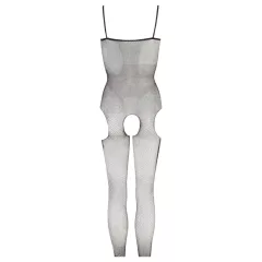 NO:XQSE - Openwork Fishnet Bodysuit
