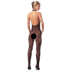 NO:XQSE - Lace Jumpsuit with Pearl Embellishments