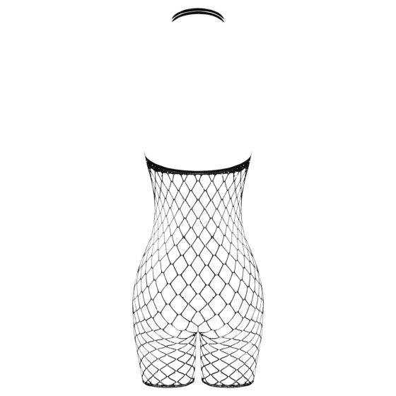 Cottelli - Black Mesh Open-Body Lingerie (S-L)