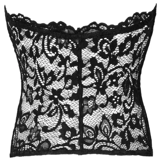 Noir - Lace Corset (Black) - XL