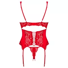 Obsessive Amor Cherris - Lace Garter Set (Red)