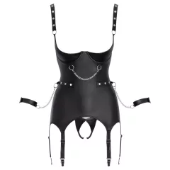 Cottelli - Push-Up Bondage Set (Black)