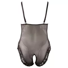 Cottelli Plus Size - Black Lace Bodysuit