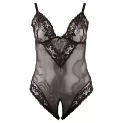 Cottelli Plus Size - Black Lace Bodysuit - XXXXL