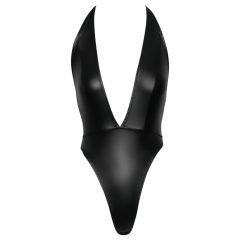 Cottelli Party - Shiny Halter Neck Bodysuit (Black)