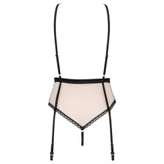 Obsessive Lilines - Gartered Bodysuit (Pink)