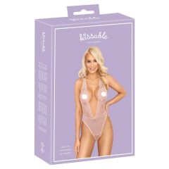 Kissable Lace Bodysuit (Pink)