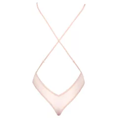 Kissable Lace Bodysuit (Pink) - L/XL