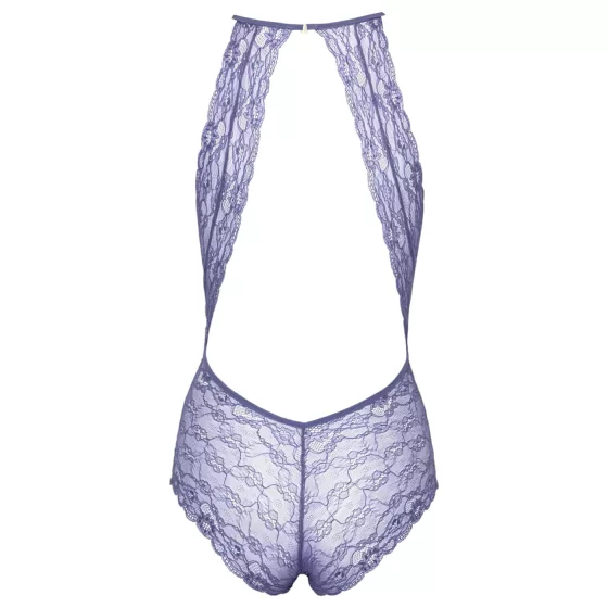 Kissable - Halter Lace Bodysuit (Purple)