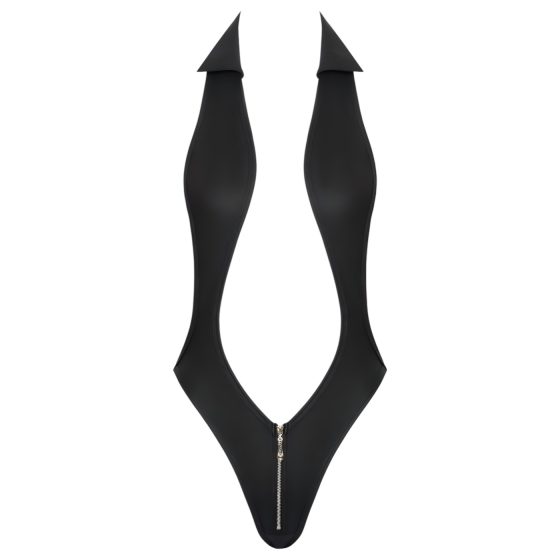 Cottelli Party - Black Collar Bodysuit