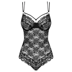   Obsessive 860-TED-1 - Super Sexy Lace Bodysuit (Black) - L/XL