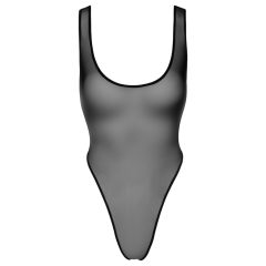 Noir - Sheer Bodysuit (Black)