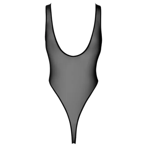 Noir - Sheer Bodysuit (Black)