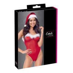Cottelli - Santa Bodysuit Set (Red)