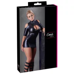 Cottelli - Black Cold Shoulder Party Dress