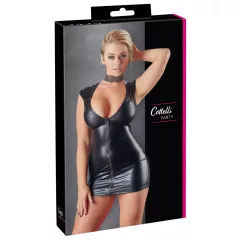 Cottelli - Sleeveless Shiny Party Dress (Black)
